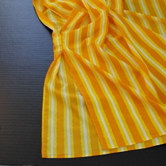 Womens Bohemian Chiffon Kimono Cardigan Wrap Size S - Picture 5 of 7